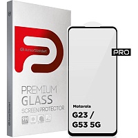 Защитное стекло ArmorStandart Glass Pro для Motorola G23/G53 5G Black (ARM66134)
