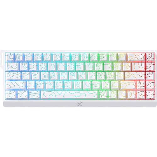 Клавиатура MCHOSE Ace 68 RGB TTC Dragon Lord Magnetic Switch White Topographic (MC-ACE68-32)