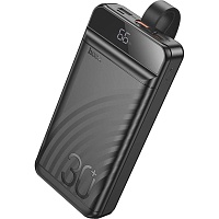 Зовнішній акумулятор Hoco Element J123B 30000mAh 22.5W Black - придбати в Дніпрі, Україні: ціна, характеристики | інтернет-магазин TOUCH