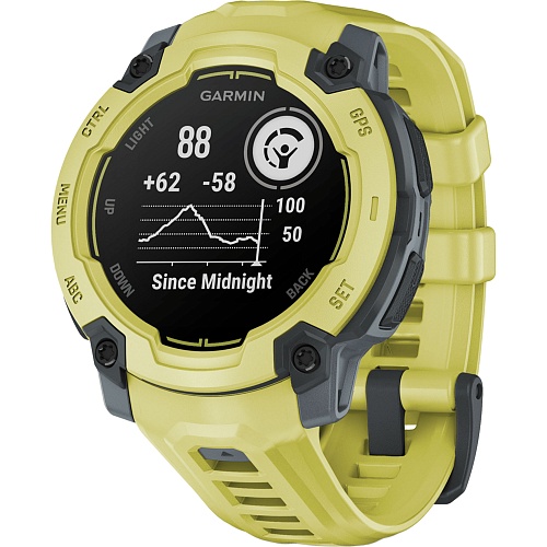 Смарт-часы Garmin Instinct E 45mm Electric Lime with Electric Lime Band (010-02933-01) 
