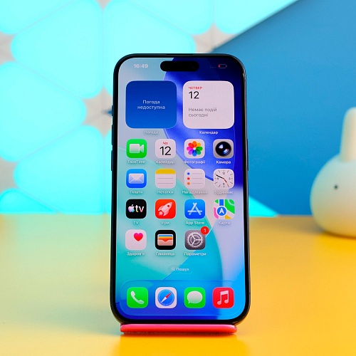 Смартфон Apple iPhone 15 Pro 256GB Blue Titanium (MTV63) Б/У