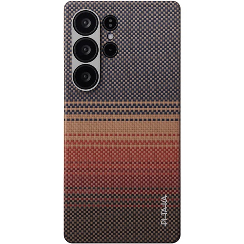 Чехол Pitaka MagEZ Tactile Woven для Samsung Galaxy S25 Ultra Sunset (KS2503U) 