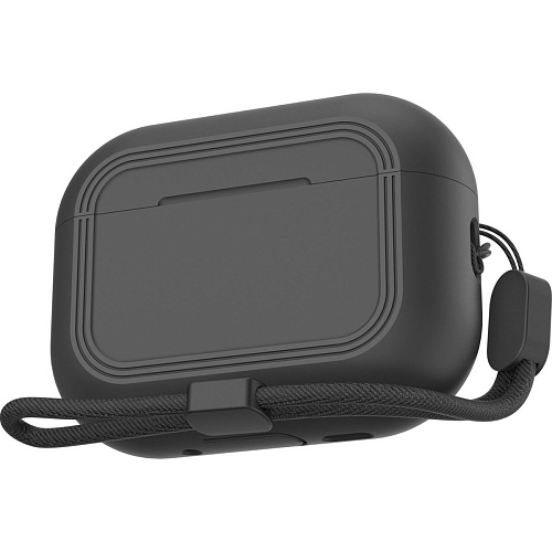 Чехол AhaStyle SoftGrip для Apple AirPods Pro 3 Black (CP-PT-JY24-BK)
