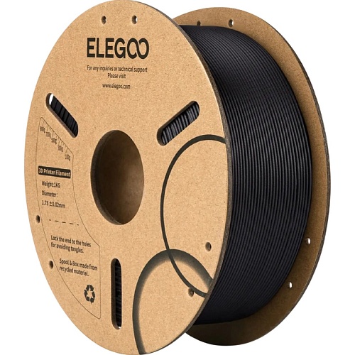 Філамент для 3D-принтерів ELEGOO PLA-CF Black (50.203.0464) - придбати в Дніпрі, Україні: ціна, характеристики | інтернет-магазин TOUCH