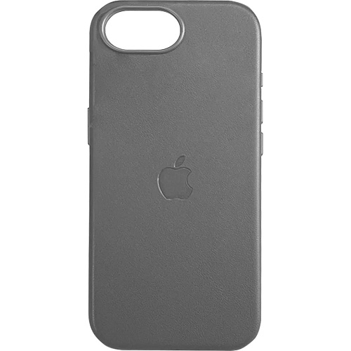 Чехол Apple Leather Case with MagSafe для iPhone 17e/ 16e Light Grey AAA