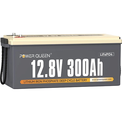 Аккумулятор Power Queen LiFePO4 12V (12.8V/300Ah/3840Wh) (BMS 200A/200A) (PowerQueen-128V300)