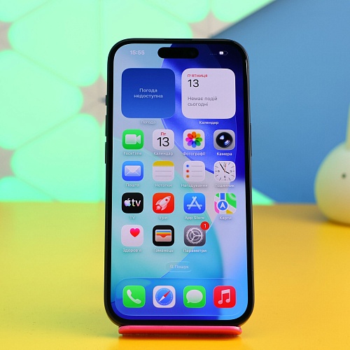 Смартфон Apple iPhone 15 128GB Black (MTP03) Б/У