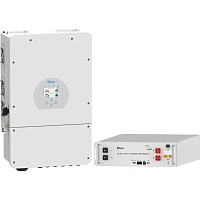 Система хранения энергии Deye SUN-10K-SG02LP1-EU-AM3 10kW + 1 АКБ SE-G5.1 Pro-B 5.12 kWh (51.2V/100Ah/5120Wh)