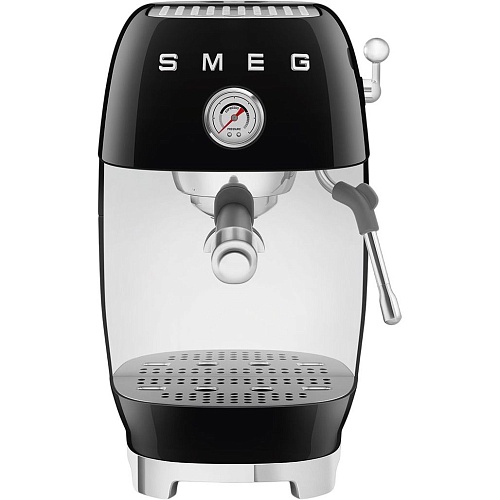 Кофеварка рожковая Smeg ECF03BLEU Black