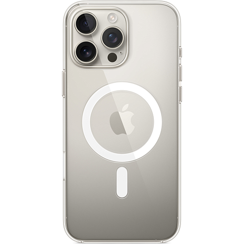 Чехол Apple Clear Case with MagSafe для iPhone 16 Pro Transparent (MA7E4ZM/A)