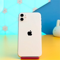 Смартфон Apple iPhone 11 128GB White (MWLF2) Б/У