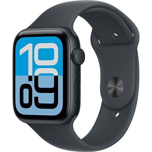 Смарт-часы Apple Watch SE 3 GPS 44mm Midnight Aluminum Case with Midnight Sport Band S/M (MEHN4)