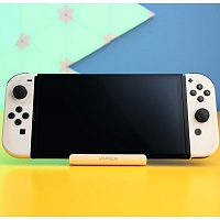 Портативная игровая консоль Nintendo Switch OLED with White Joy-Con Б/У