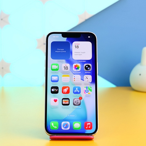 Смартфон Apple iPhone 13 256GB Starlight (MLQ73) Б/У - придбати в Дніпрі, Україні: ціна, характеристики | інтернет-магазин TOUCH
