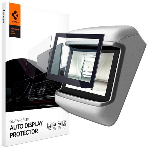 Защитное стекло Spigen Screen Protector tR Slim Anti-Glare Rear для Tesla Model X 2022 / S 2021 Black (AGL04367)