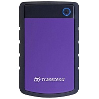 Зовнішній жорсткий диск Transcend StoreJet 25H3 2TB Purple (TS2TSJ25H3P) - придбати в Дніпрі, Україні: ціна, характеристики | інтернет-магазин TOUCH