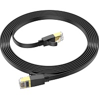 Патч-корд Hoco US07 General Cat 6 U/UTP Pure Copper Flat Network Cable 3m Black (780690) - придбати в Дніпрі, Україні: ціна, характеристики | інтернет-магазин TOUCH