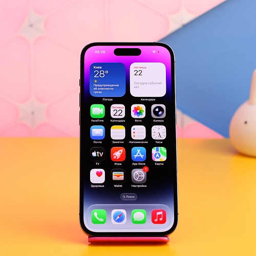 Смартфон Apple iPhone 14 Pro 128GB Deep Purple (MQ0G3) Б/У