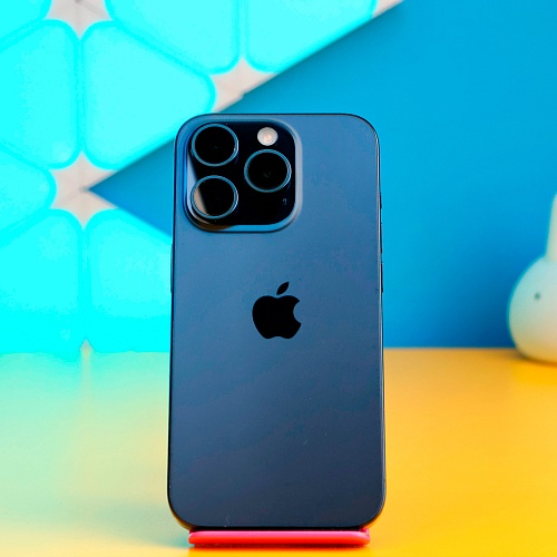 Смартфон Apple iPhone 15 Pro 256GB Blue Titanium (MTV63) Б/У - придбати в Дніпрі, Україні: ціна, характеристики | інтернет-магазин TOUCH