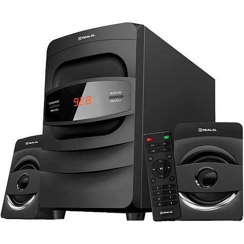 Акустическая система REAL-EL M-390 Black (EL121300009)