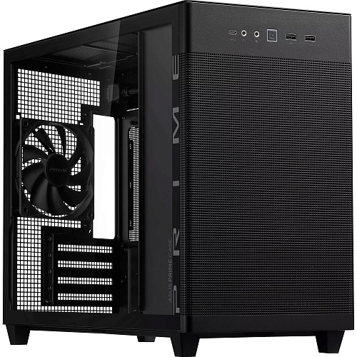Корпус Asus Prime AP201 Tempered Glass Black (90DC00G0-B39010)
