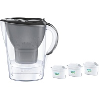 Фильтр-кувшин Brita Marella Memo MXPro 2.4л Grafite + 3 картрижда (1052796)