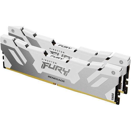 Модуль памяти DDR5 Kingston FURY Renegade 2x24GB 8000 MHz White/Silver (KF580C38RWK2-48)