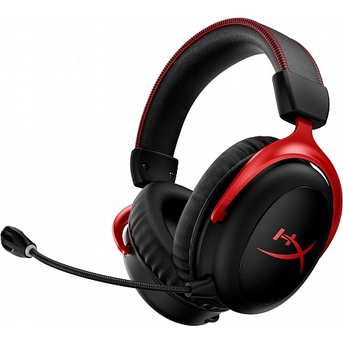 Ігрові навушники HyperX Cloud II Wireless Black/Red (HHSC2X-BA-RD/G/4P5K4AA) - придбати в Дніпрі, Україні: ціна, характеристики | інтернет-магазин TOUCH