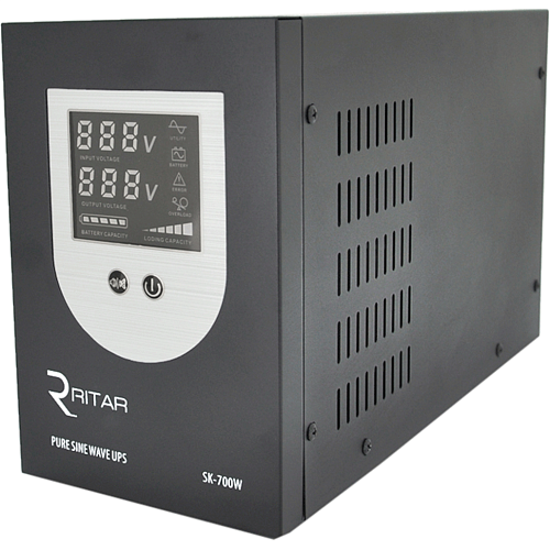 Источник бесперебойного питания (ИБП) Ritar SK-1000VA 700W (RitarSK-700W/29082)