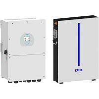 Система хранения энергии Deye SUN-16K-SG01LP1 16kW + АКБ RW-M6.1-B 6.1 kWh (51.2V/120Ah/6144Wh)