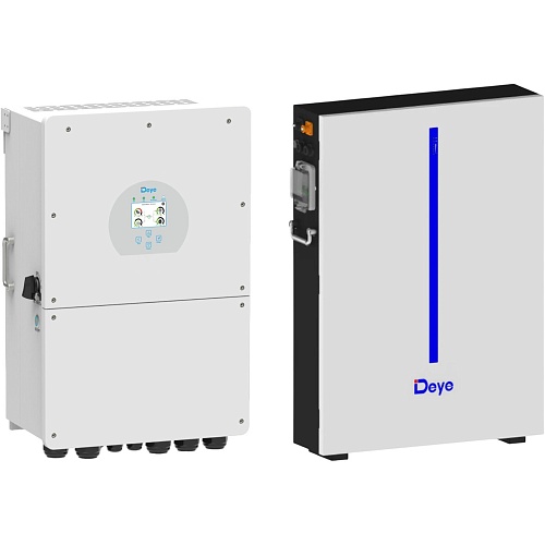 Система хранения энергии Deye SUN-16K-SG01LP1 16kW + АКБ RW-M6.1-B 6.1 kWh (51.2V/120Ah/6144Wh)