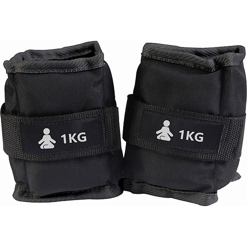 Утяжелители FITPADDY Ankle/Wrist 1kg (AKWW2X1BK)