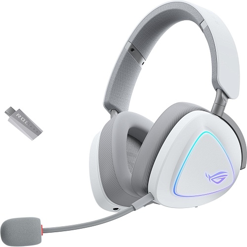 Игровые наушники Asus ROG Delta II White (90YH03W0-BHUA10)