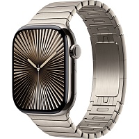 Смарт-часы Apple Watch Series 10 GPS + Cellular 46mm Natural Titanium Case with Natural Link Bracelet (MX163+MXMF3)