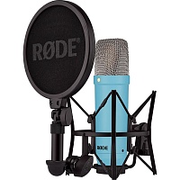Мікрофон студійний Rode NT1 Signature Blue (NT1SIGNATUREBLUE) - придбати в Дніпрі, Україні: ціна, характеристики | інтернет-магазин TOUCH
