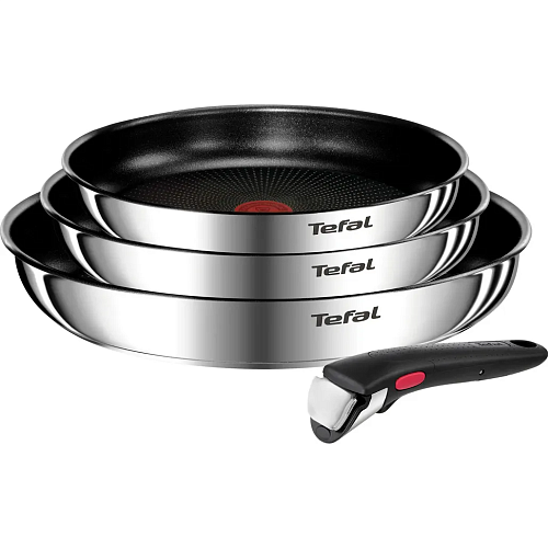 Набір сковорідок Tefal Ingenio Emotion+ L897S455 - придбати в Дніпрі, Україні: ціна, характеристики | інтернет-магазин TOUCH