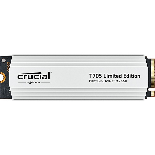 SSD накопитель Crucial T705 2TB White with Heatsink M.2 (CT2000T705SSD5A)