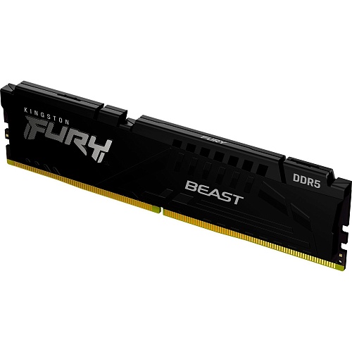 Модуль памяти DDR5 Kingston FURY Beast 64GB 5600MHz Black (KF556C40BB-64)