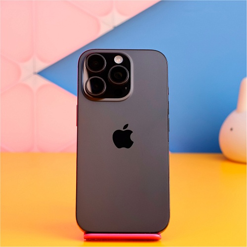 Смартфон Apple iPhone 16 Pro 256GB Black Titanium (MYNH3) Б/У - придбати в Дніпрі, Україні: ціна, характеристики | інтернет-магазин TOUCH