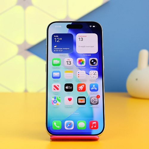 Смартфон Apple iPhone 16 Pro 128GB White Titanium (MYNE3) Б/У