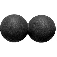Масажний м'яч подвійний EasyFit TPR 12х6cm Black (EF-2175-BK) - придбати в Дніпрі, Україні: ціна, характеристики | інтернет-магазин TOUCH