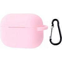 Чехол Silicone Case + Carbine для Apple AirPods Pro 2 Pink