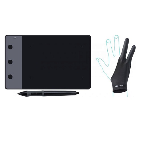 Графічний планшет Huion H420 - придбати в Дніпрі, Україні: ціна, характеристики | інтернет-магазин TOUCH