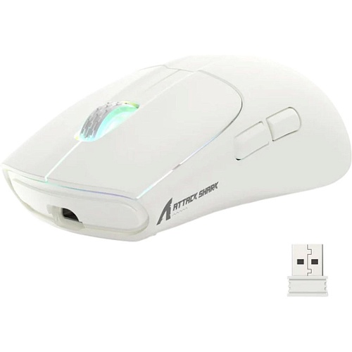 Мышь Attack Shark X5 Wireless White (AS-6922456700225-W)