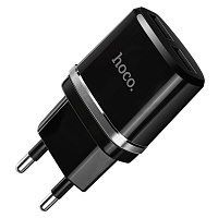 Сетевое зарядное устройство Hoco C12 (Black)
