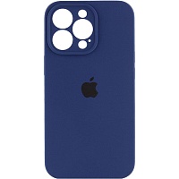 Чехол Silicone Case Camera Protect для Apple iPhone 16 Pro Max Dark Blue AA