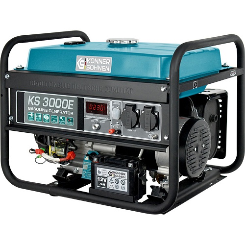 Генератор бензиновый Konner&Sohnen KS 3000E 2.6/3 кВт