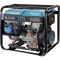 Генератор дизельный Konner&Sohnen KS 6100HDE 5/5.5 кВт