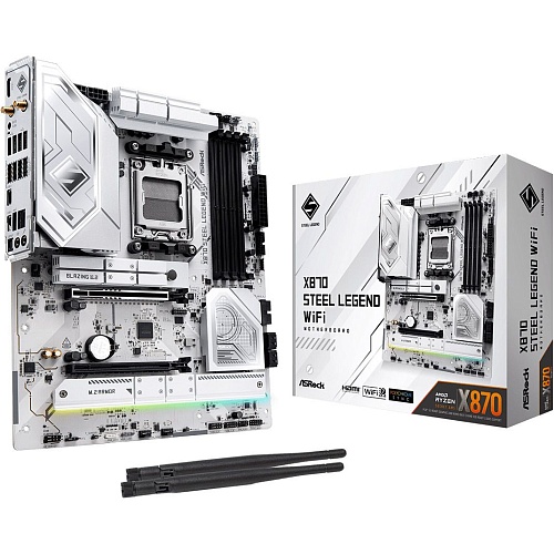 Материнская плата ASRock X870 Steel Legend WiFi 