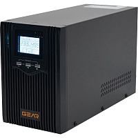 Источник бесперебойного питания (ИБП) Gear GU-1000PS 1000VA/800W